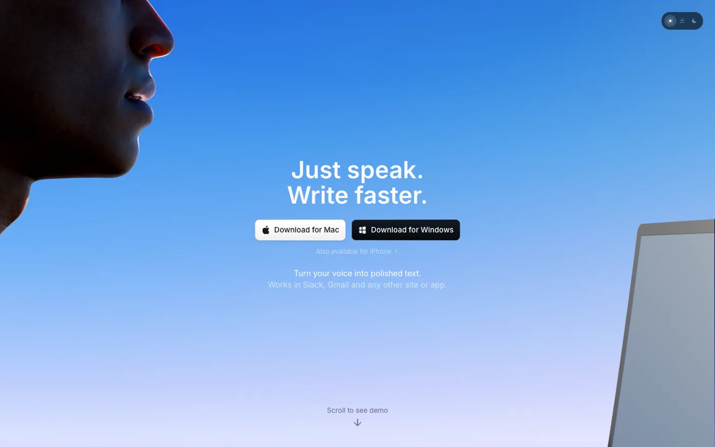 슈퍼위스퍼 공식 홈페이지 - Just speak. Write faster.